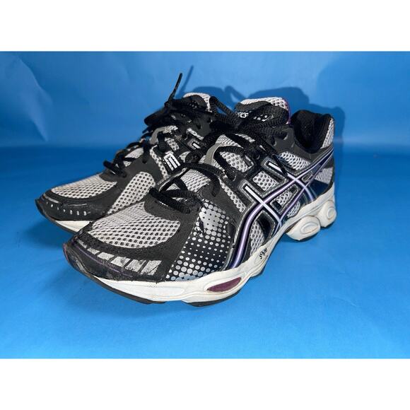 ASICS Gel IGS Women's Size 9 Running Shoes Black/Purple Walking Comfort T29EQ - Picture 1 of 8